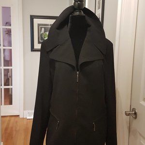 LADIES LAPIS BLACK 3/4 SPRING / FALL  COAT SIZE XL